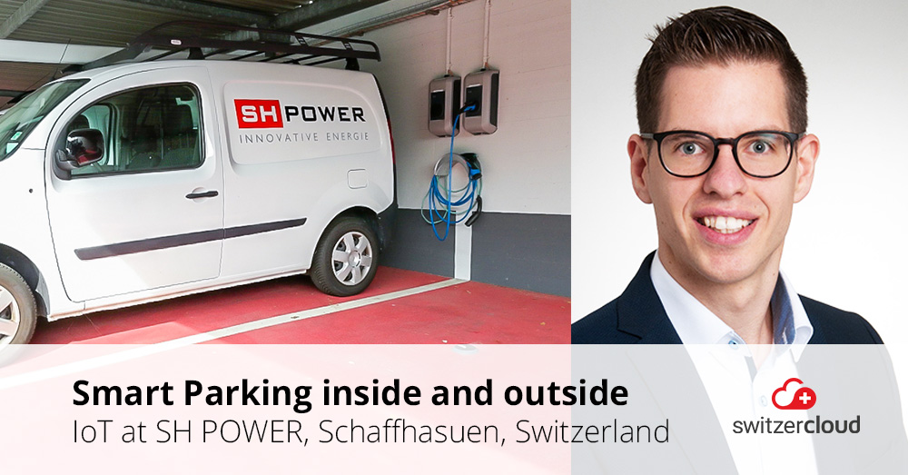 Smart Parking at SH POWER AG, Schaffhausen